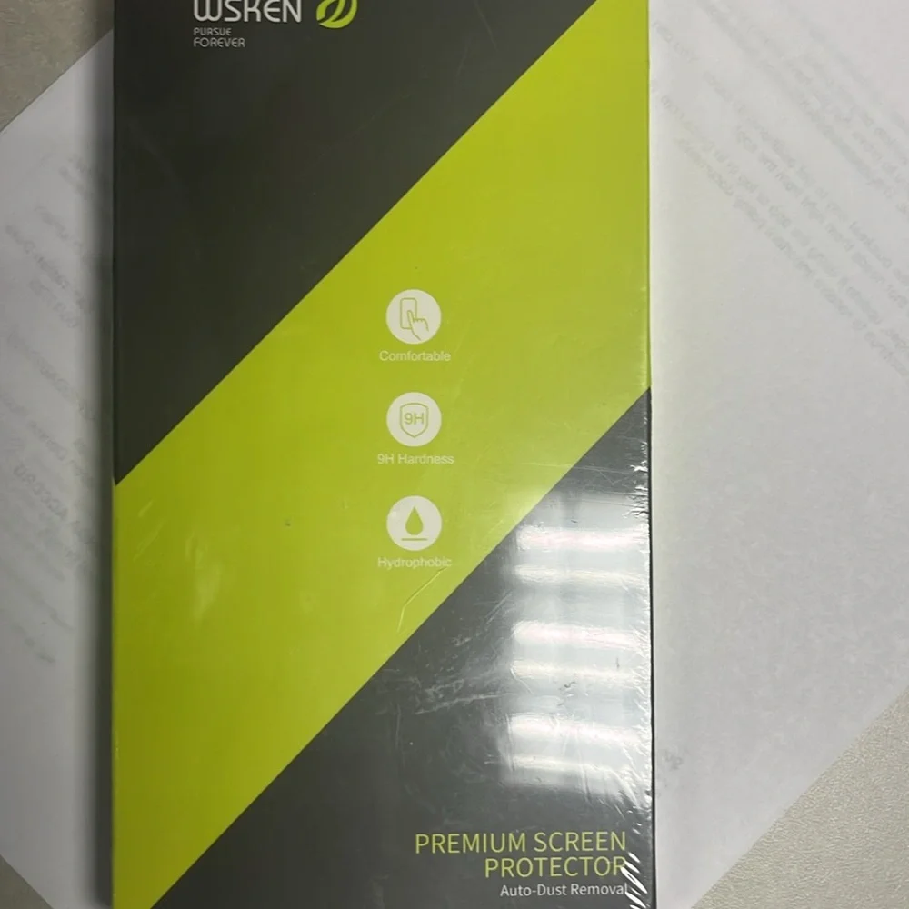 WSKEN for IPhone 14 Pro 6.1” Screen Protector with installing Clear2Pack